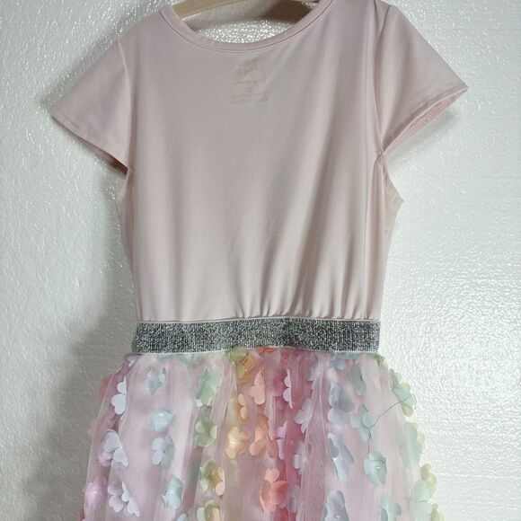 Disney Minnie Mouse 5T Girls Tutu Pink Dress Tulle Rainbow Ballet Princess Fairy - Picture 4 of 7